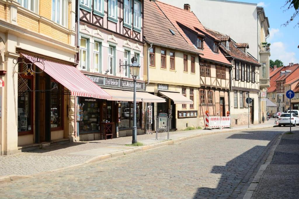 Schoene Ferienwohnung Mit Zwei Schlafzimmern Quedlinburg Ngoại thất bức ảnh