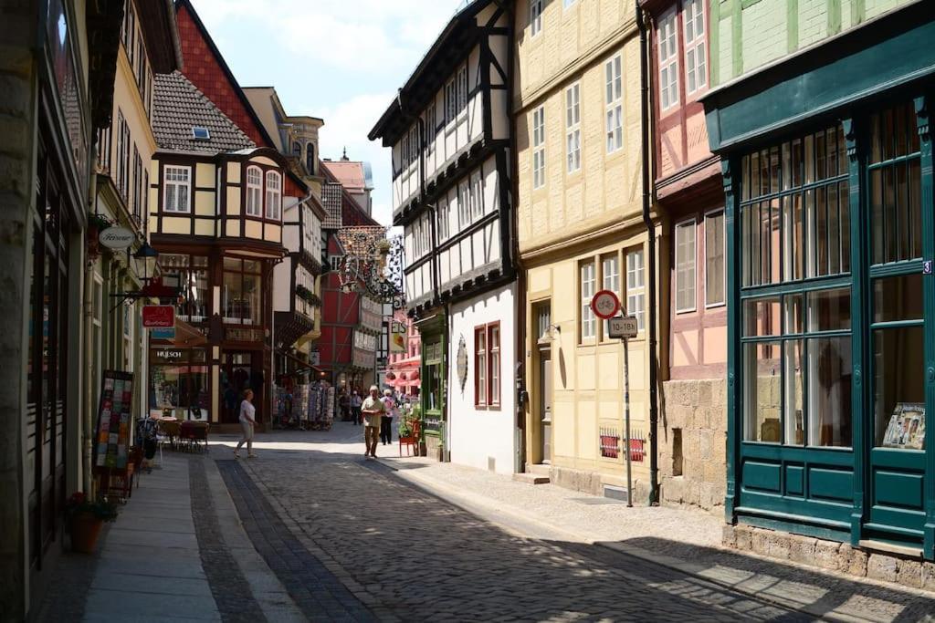Schoene Ferienwohnung Mit Zwei Schlafzimmern Quedlinburg Ngoại thất bức ảnh